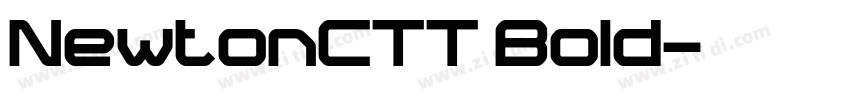 NewtonCTT Bold字体转换